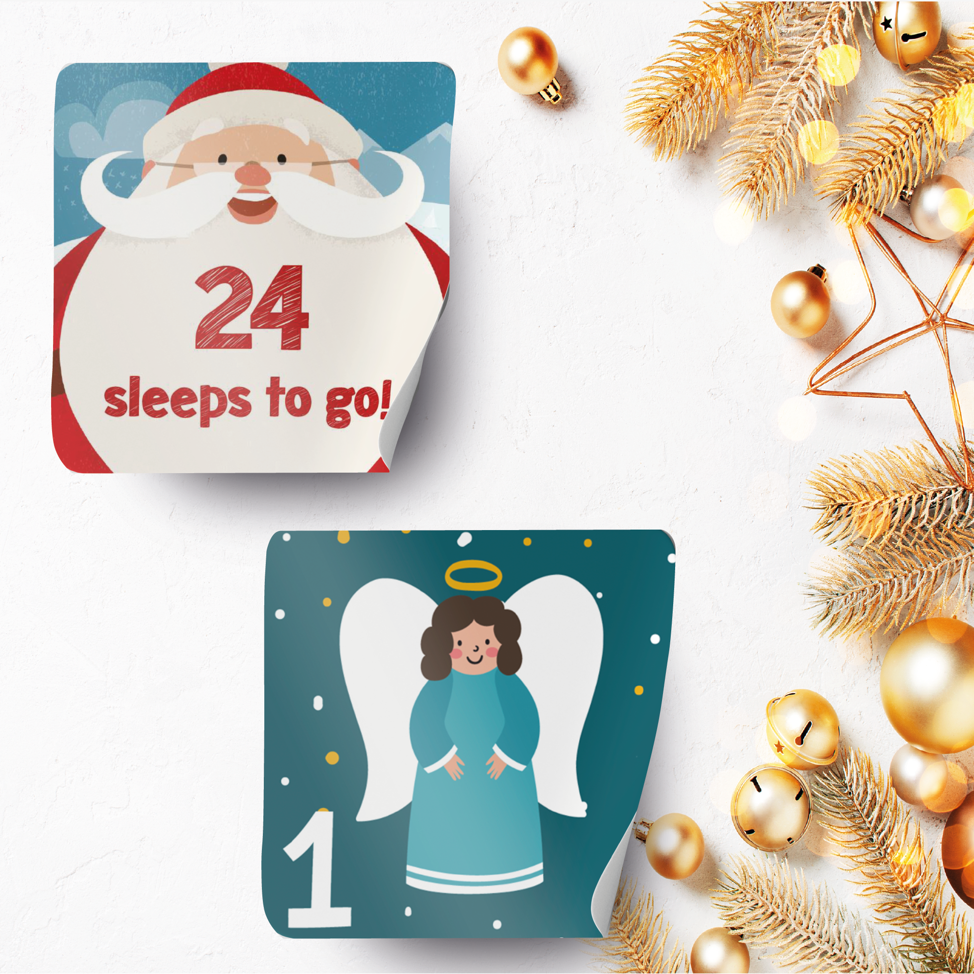 Advent Calendar Stickers