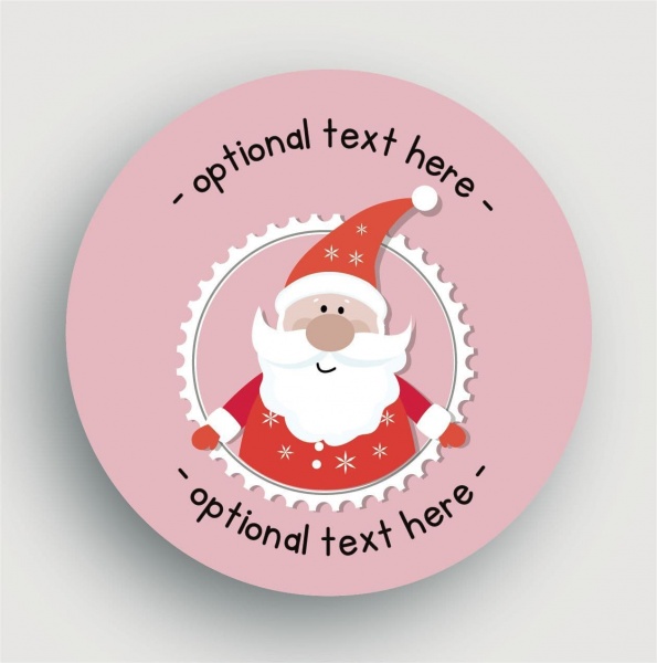 24 Personalised Christmas Stickers SS02