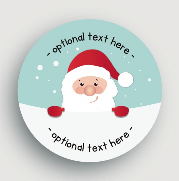 24 Personalised Christmas Stickers SS15