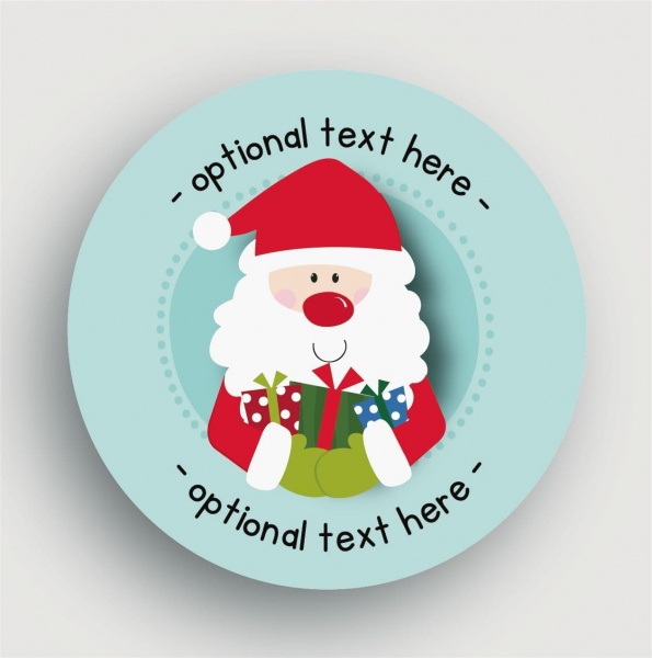 24 Personalised Christmas Stickers SSC11