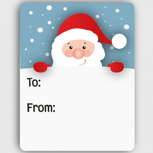 Non-Personalised Gift Tag Stickers - thestickersite.com