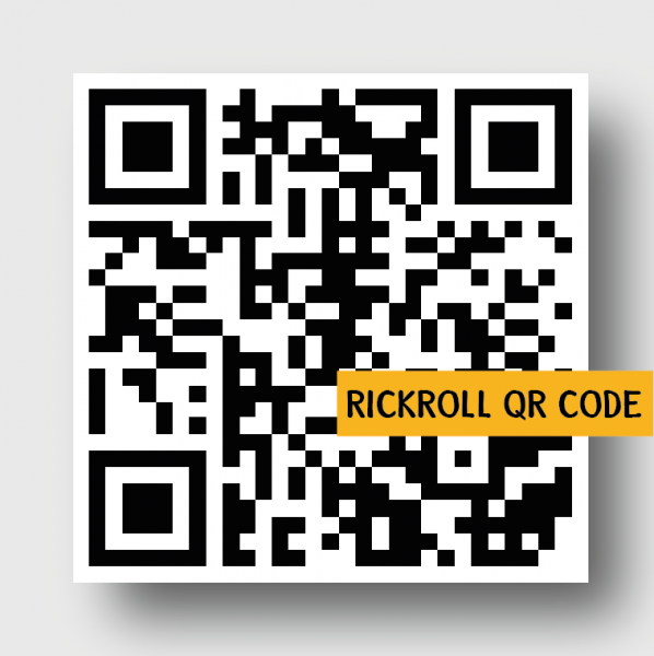 File:Rickrolling QR code.png - Wikimedia Commons