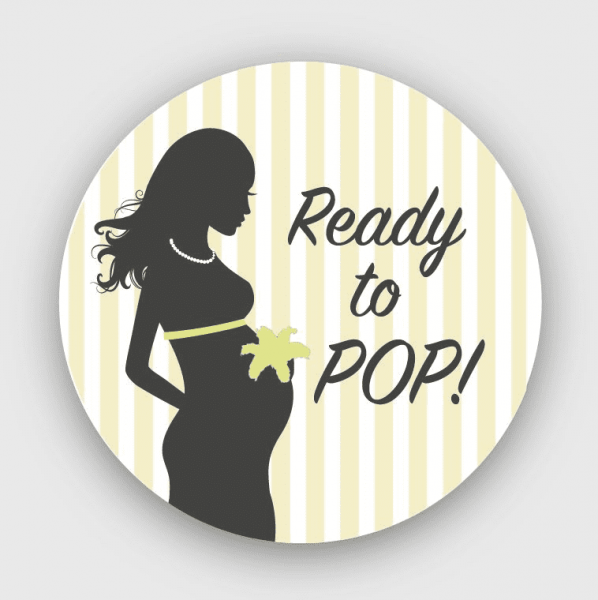 Baby Shower Pop - Yellow