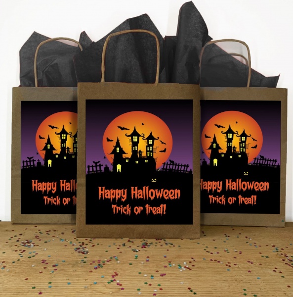 Halloween Bag - Haunted House