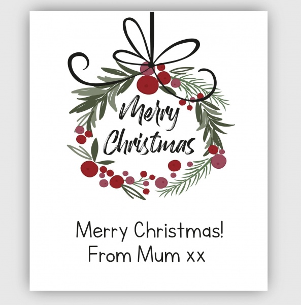 LARGE Sticker - Merry Christmas!