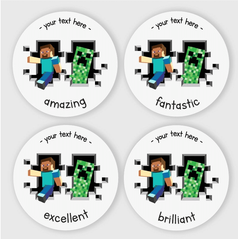 Stickers minecraft