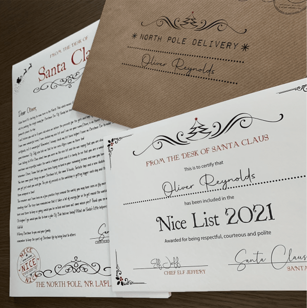 Personalised North Pole Letter